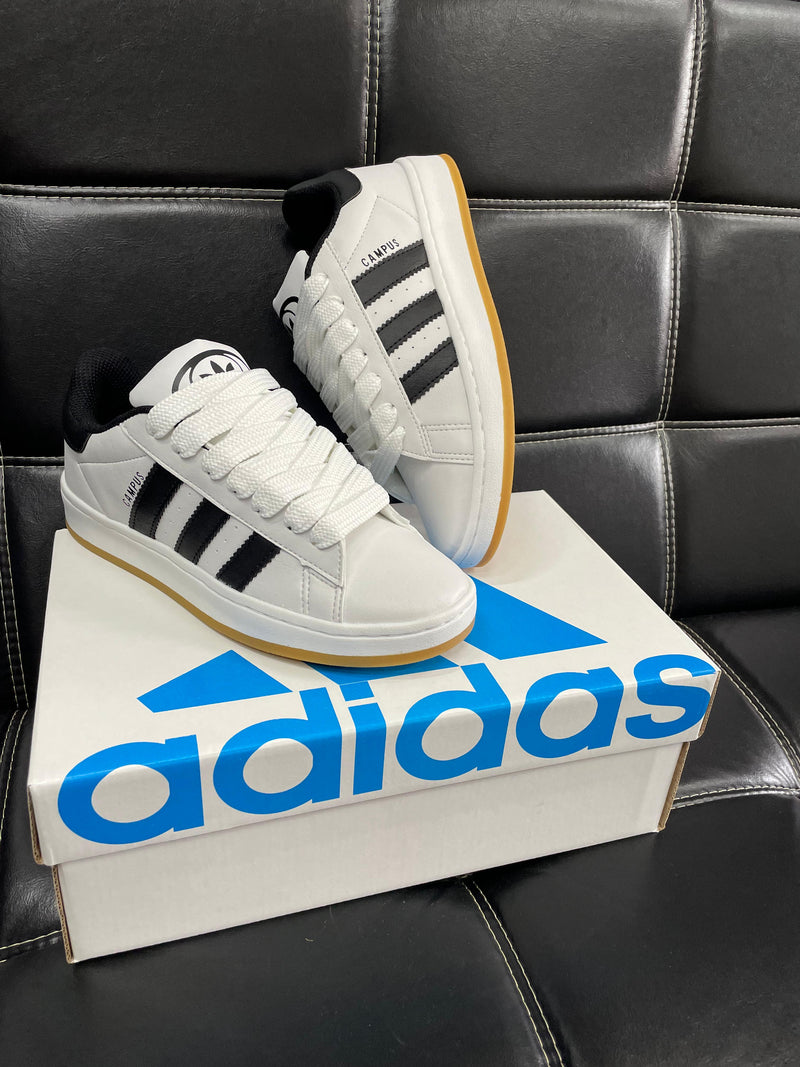 Adidas Campus Branco/Preto Unissex